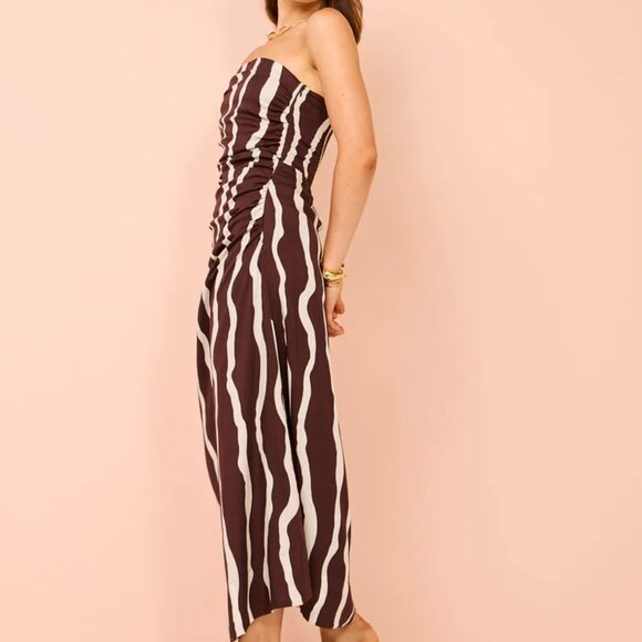 Faithfull the Brand Sicilia midi Dress in La Tuza Print, size Medium - Picture 3 of 9